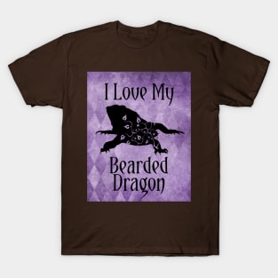 Bearded Dragon -  I Love My Bearded Dragon T-Shirt